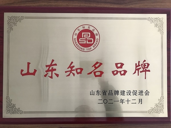 ? 山東騰陽集團榮獲山東知名品牌